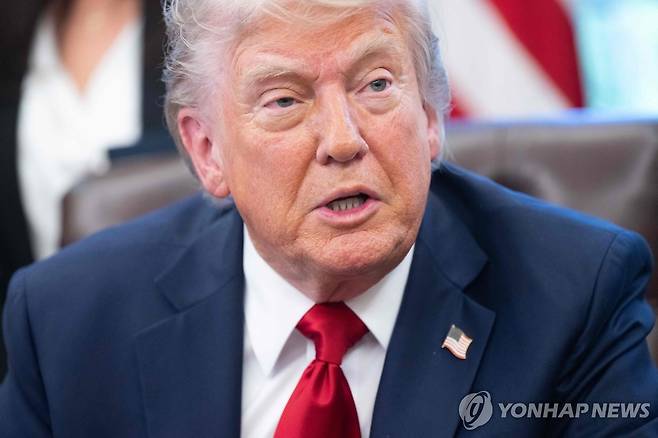 도널드 트럼프 미국 대통령 [워싱턴 AFP=연합뉴스. 재판매 및 DB 금지]