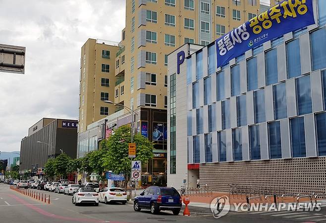 춘천 풍물시장 공영주차장 [연합뉴스 자료사진]