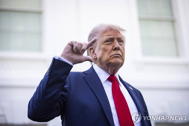 도널드 트럼프 미국 대통령 [EPA=연합뉴스]