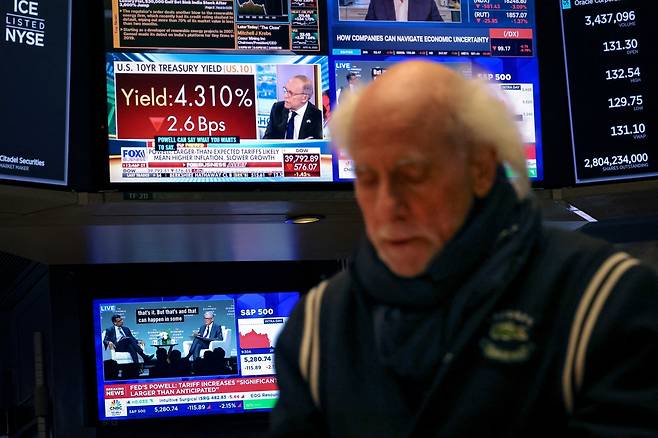 뉴욕증권거래소  [연합뉴스 자료사진]