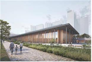 서울시립도시관(동대문) 투시도 [동대문구 제공. 재판매 및 DB 금지]