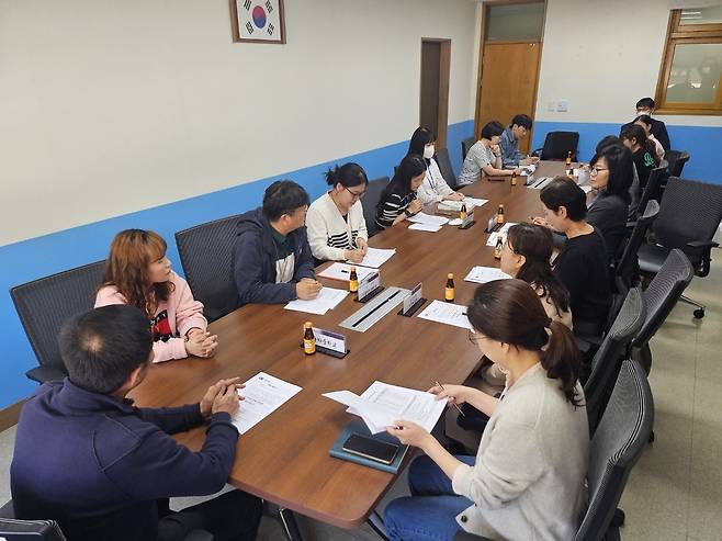 경남도교육청 식중독 대응 역량 강화 모의 훈련 [경남도교육청 제공. 재판매 및 DB 금지]