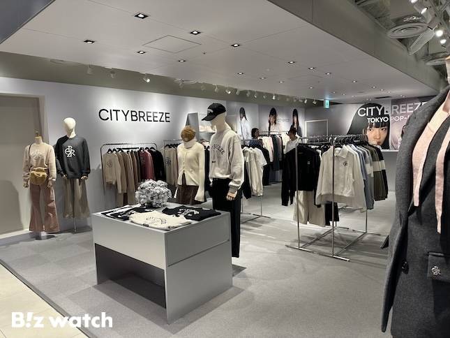 현대백화점의 더현대 글로벌이 일본 파르코에서 진행한 '시티브리즈' 팝업스토어. / 사진=정혜인 기자 hij@
