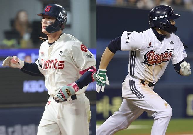 25일 키플레이어 롯데 윤동희, 두산 오명진