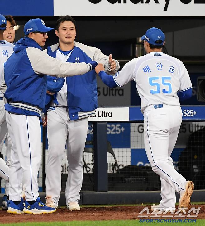 70억 FA 이적생 최원태도 감탄한 겁 없는 루키 배찬승의 피칭.