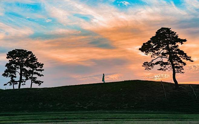 정북동 토성. 청주시 제공