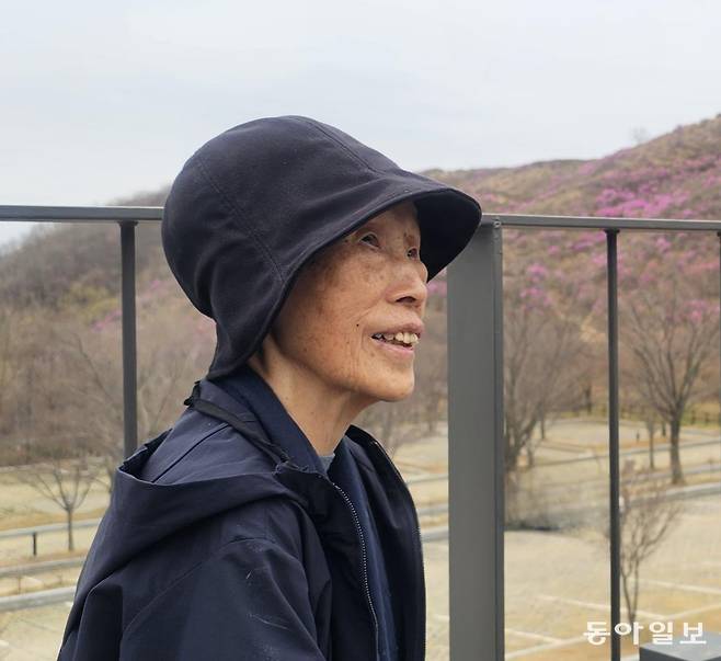 황매산에서 정영선 조경가. 합천=김선미 기자 kimsunmi@donga.com