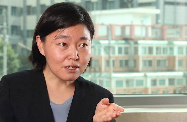 임은정 대전지검 중요경제범죄조사단 부장검사. 이정용 선임기자 lee312@hani.co.kr