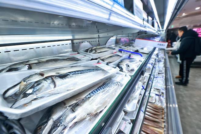 서울의 한 대형마트에서 장을 보는 시민들. 2025.2.9 사진=연합뉴스