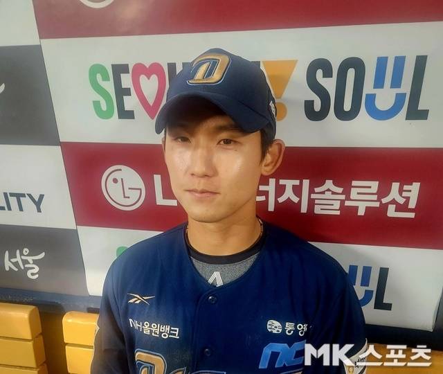 24일 경기가 끝난 뒤 만난 서호철. 사진(잠실 서울)=이한주 기자