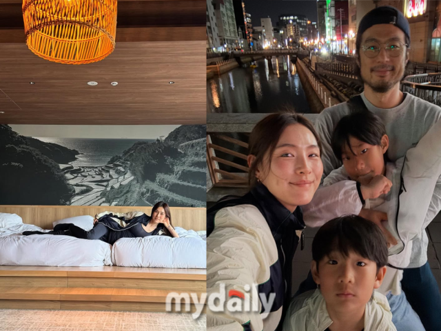 일본 가족여행 중인 가희./가희 인스타그램