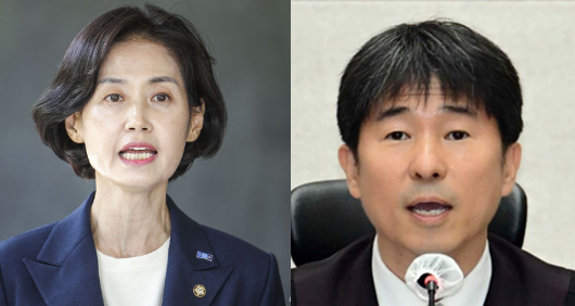 박은정 의원(왼쪽), 지귀연 판사. [뉴시스]