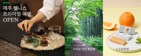 제주 로컬 프리미엄 티하우스 회수다옥이 선보이는 힐링프로그램 제주 웰니스 프리미엄 여행 상품. 회수다옥 제공