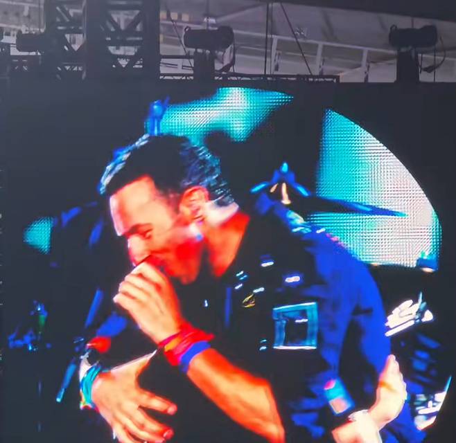 콜드플레이 보컬 크리스 마틴. 인스타그램 캡처.