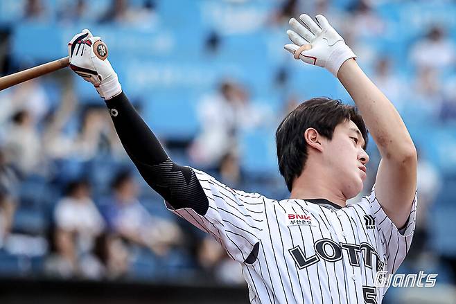 ▲ 나승엽 ⓒ롯데 자이언츠