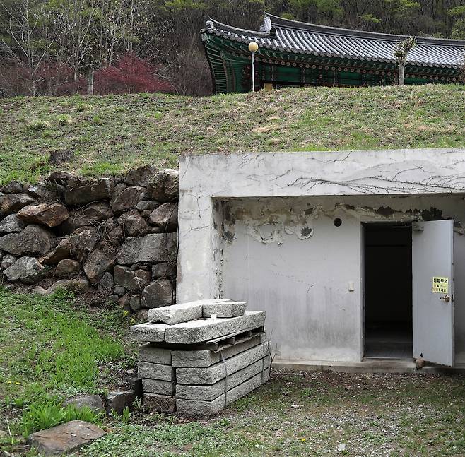 소방관들이 대피했던 목욕탕 [촬영 이세원]