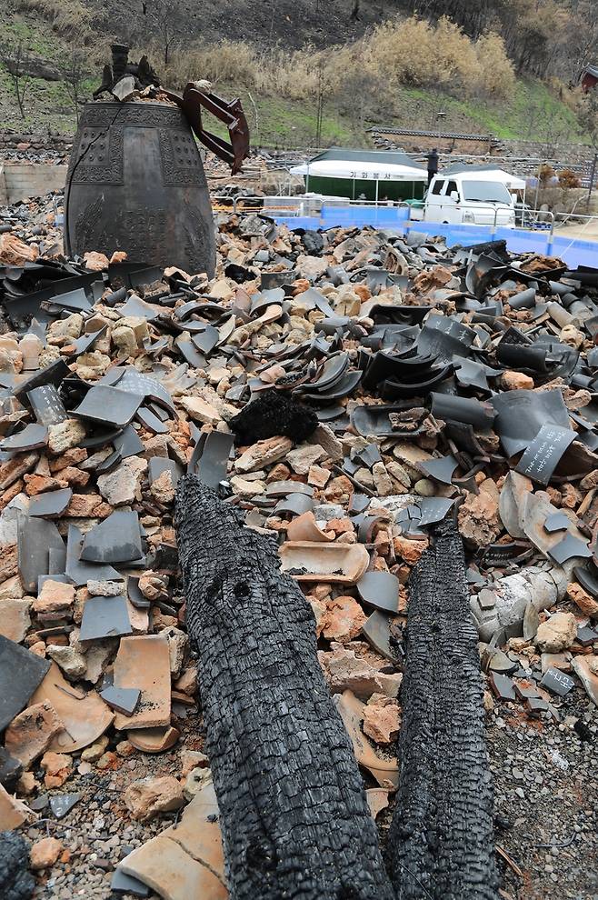 화마가 지나간 자리 [촬영 이세원]