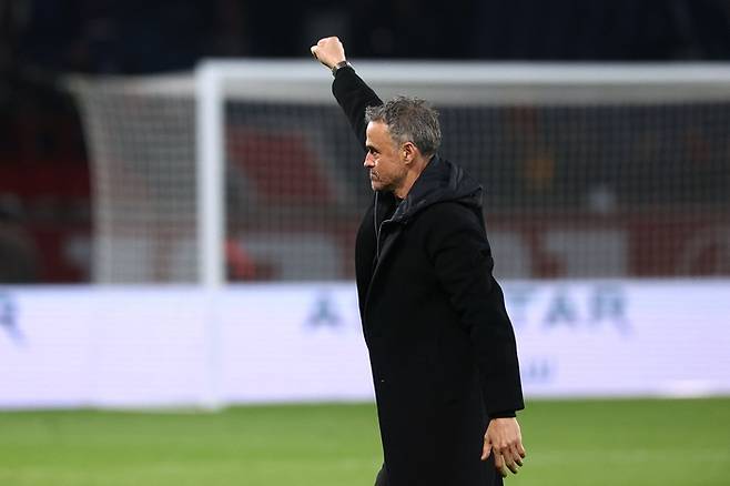 PSG의 루이스 엔리케 감독. AFP연합뉴스