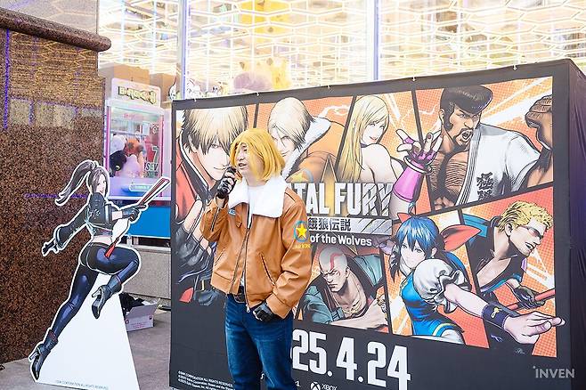 ▲ SNK 공식 영상을 위한 인터뷰도 진행