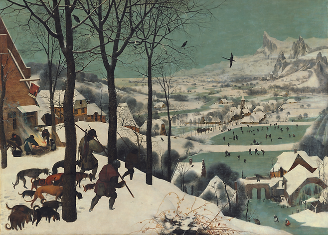 Pieter Bruegel [Hunters in the Snow (Winter)], 1565 ©Kunsthistorisches Museum