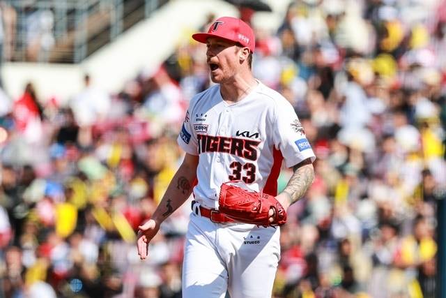 올러는 26일 광주 LG전에서 쾌투했다. 사진=KIA 제공