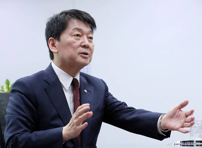 안철수 국민의힘 대선 경선 예비후보 인터뷰. /사진=김창현 기자 chmt@