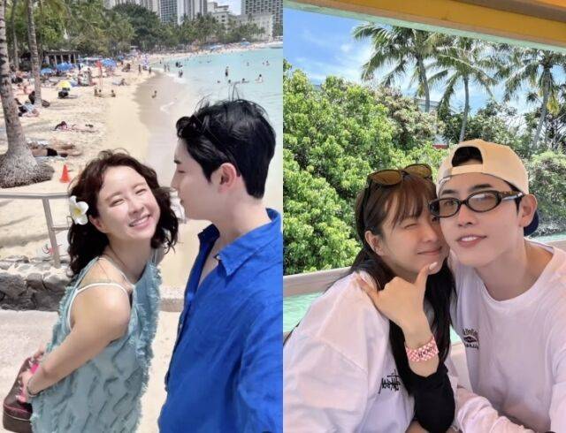 은가은, 박현호 부부./ 은가은 SNS