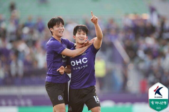 안양과 제주 경기 모습/한국프로축구연맹