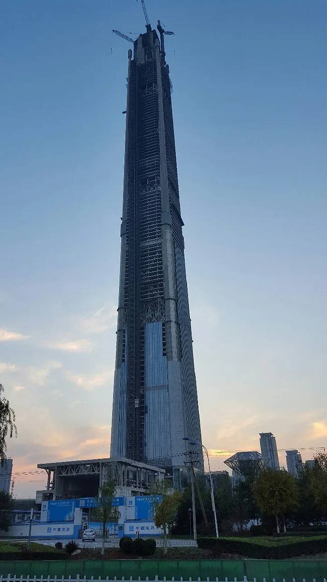 톈진 117 타워 [웨이보 캡처]
