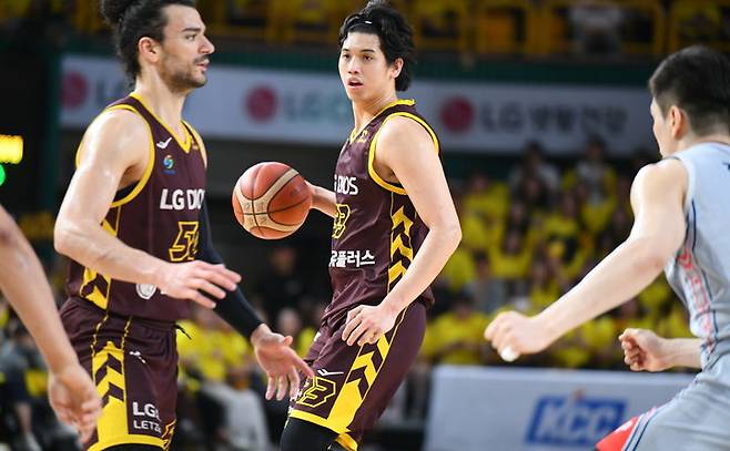 [서울=뉴시스] 프로농구 창원 LG의 칼 타마요. (사진=KBL 제공) *재판매 및 DB 금지