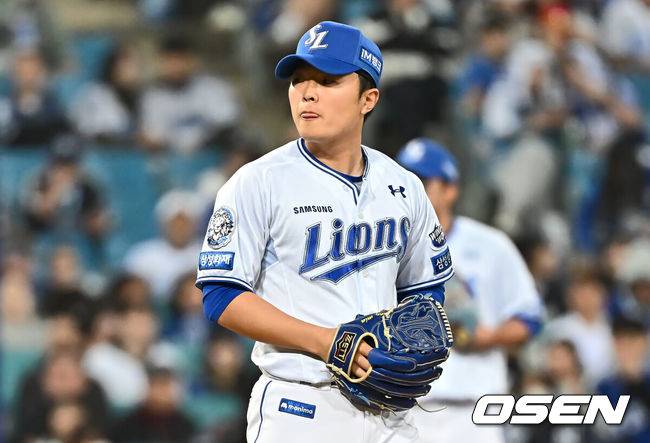 [OSEN=대구, 이석우 기자] 삼성 라이온즈 이승민 107 2025.04.25 / foto0307@osen.co.kr