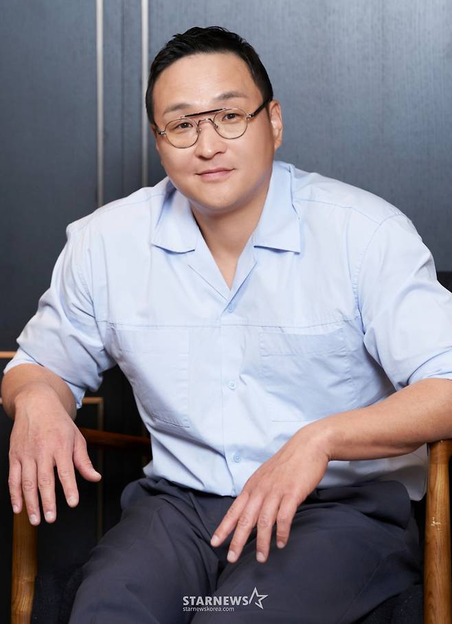 영화 '다우렌의 결혼'의 배우 구성환이 30일 진행된 인터뷰를 위해 포즈를 취하고 있다. /사진제공=트리플픽쳐스 2024.05.30 /사진=이동훈