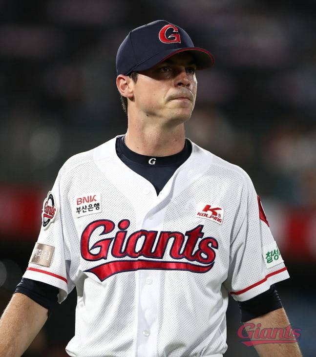 롯데 출신 브룩스 레일리. /사진=롯데 자이언츠 구단 제공