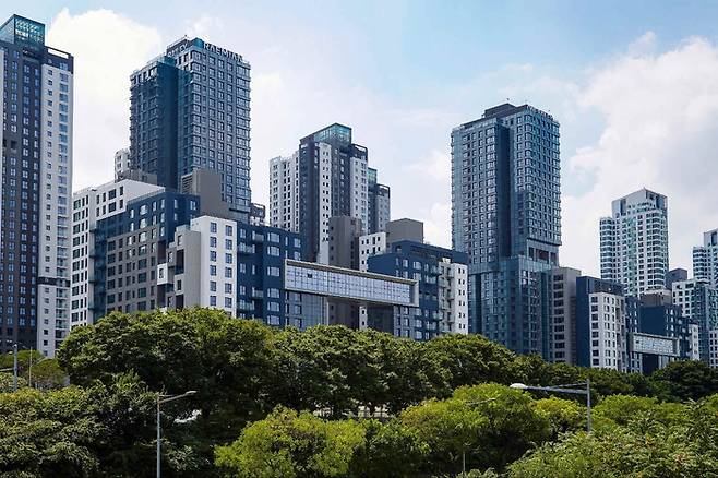 서초구 래미안 원베일리 전경 <매경DB>