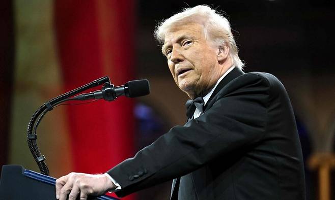 도널드 트럼프 미국 대통령. AFP연합뉴스