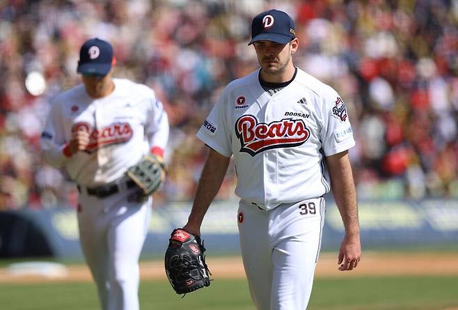 ▲ 두산 베어스 잭 로그 ⓒ 두산 베어스