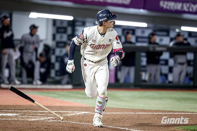 ▲ 윤동희 ⓒ롯데 자이언츠