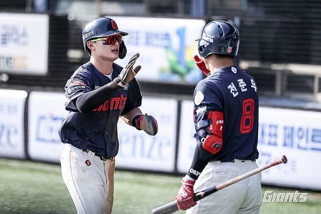 ▲ 윤동희 ⓒ롯데 자이언츠