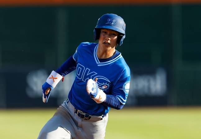 다저스 산하 트리플A 팀 오클라호마시티에서 뛰고 있는 김혜성. /사진=오클라호마시티 코메츠 공식 SNS