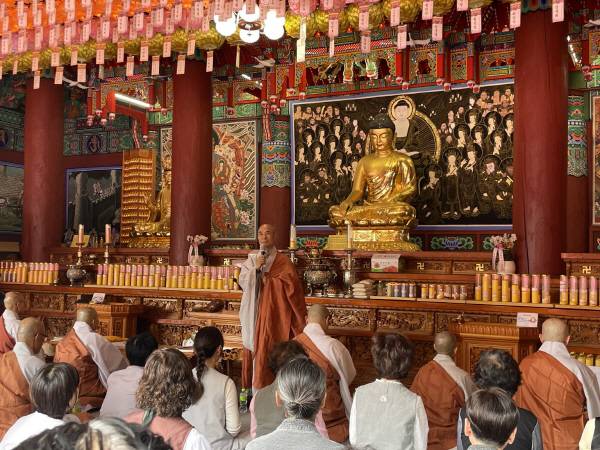 고운사 주지(교구장) 등운스님. 의성불교사암연합회