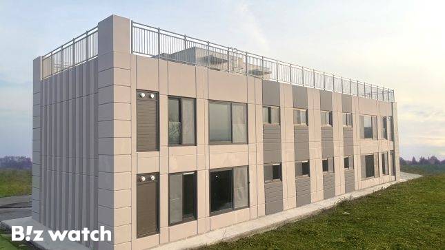 GS건설이 준공한 PC 공동주택 목업(실제와 동일한 시험 건축물)/자료=GS건설 제공