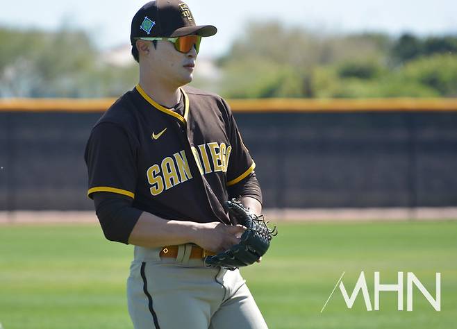 (샌디에이고 시절의 김하성)