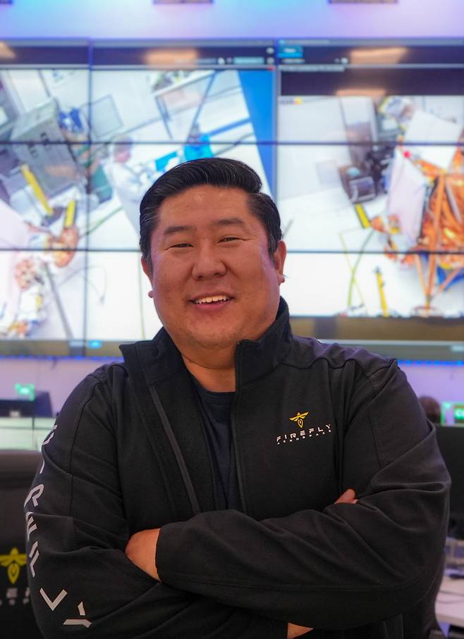 한국계 미국인인 제이슨 김 파이어플라이 최고경영자(CEO)는 올 1월 발사된 달 착륙선 ‘블루고스트’ 임무를 진두지휘했다. 블루고스트는 달에 착륙해 모든 임무를 성공적으로 마친 최초의 상업용 달 착륙선이 됐다. 파이어플라이 제공