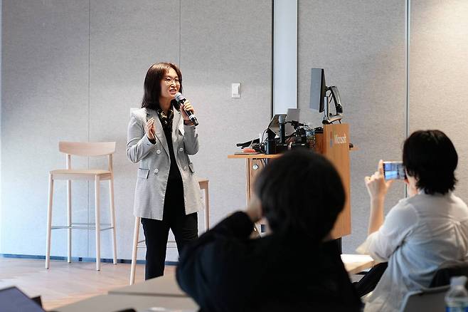 오성미 마이크로소프트 모던 워크 비즈니스 총괄 팀장 / 출처=IT동아