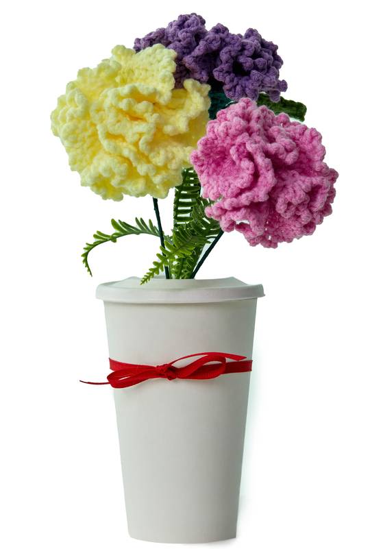 김리현 학생모델이 만든 카네이션 화분