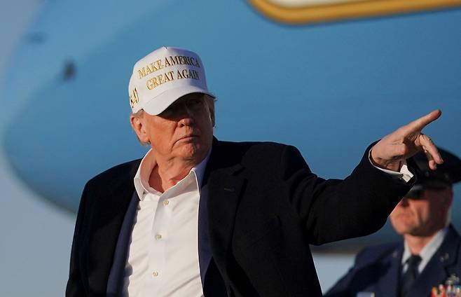 도널드 트럼프 미국 대통령. 로이터연합뉴스