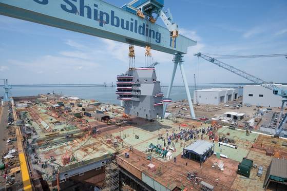 A view of Huntington Ingalls Industries' Virginia shipyard [HUNTINGTON INGALLS INDUSTRIES]