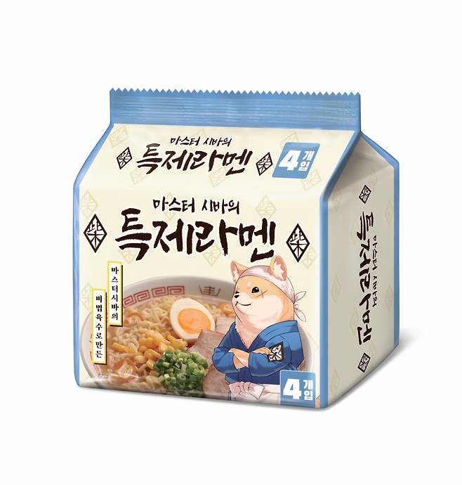 마스터 시바의 특제라멘 상품 이미지. /사진제공=롯데마트