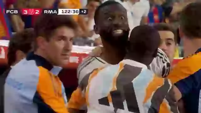 안토니오 뤼디거./중계화면