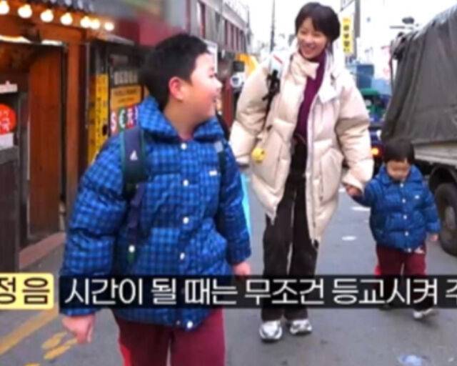 황정음이 두 아들에 대한 애정을 드러냈다. / E채널 '솔로라서' 캡처